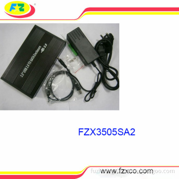 Custom Aluminum Hdd Enclosure, 2.0 TO 3.5 SATA hdd external case,hdd caddy
